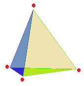 Tetraédrico. (Piramidal triangular)
